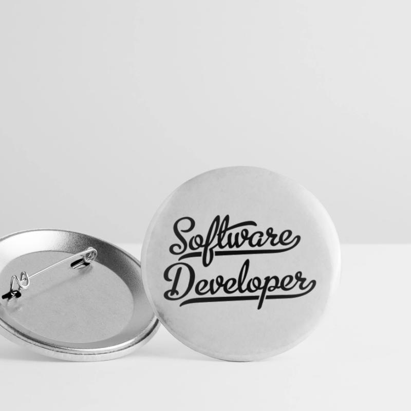 Software developers Buttons large 2.2''/56 mm (5-pack)