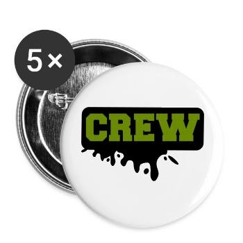 crew - Buttons large 2.2''/56 mm (5-pack) - white - Front
