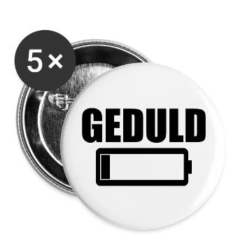 Funny Saying Picture Funny Humor Gift Idea - Buttons large 2.2''/56 mm (5-pack) - white - Front