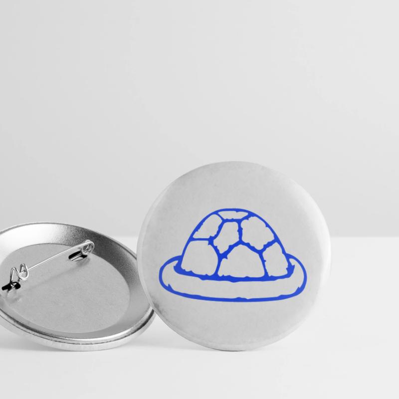 Turtle shell without turtle cute shell Buttons large 2.2''/56 mm (5-pack)