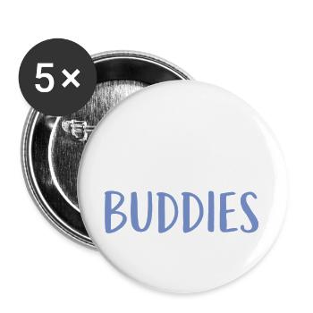 Compagnons de voyage - Lot de 5 grands badges (56 mm) - blanc - Devant
