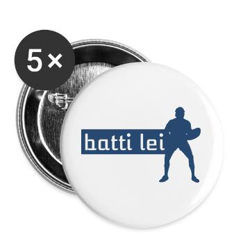 Schlag sie - Buttons groß 56 mm (5er Pack) - Weiß - Vorne