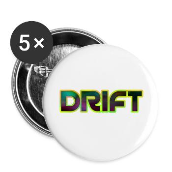 Magic Color neon - Buttons large 2.2''/56 mm (5-pack) - white - Front