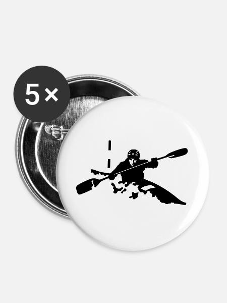 kayak - Buttons large 2.2''/56 mm (5-pack) - white