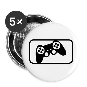 Controller Sport - Buttons large 2.2''/56 mm (5-pack) - white - Front