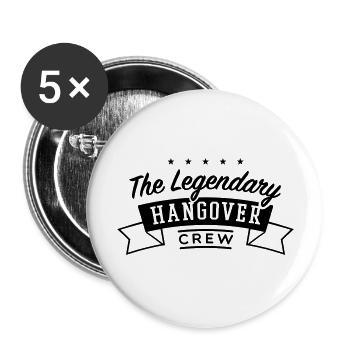 the_legendary_drinking_team__f1 - Buttons groß 56 mm (5er Pack) - Weiß - Vorne