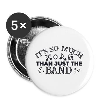 C’est tellement plus que - Lot de 5 grands badges (56 mm) - blanc - Devant