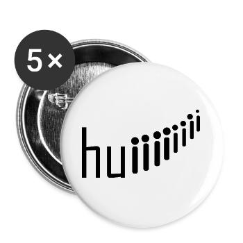 Rollercoaster montagnes russes - Lot de 5 grands badges (56 mm) - blanc - Devant