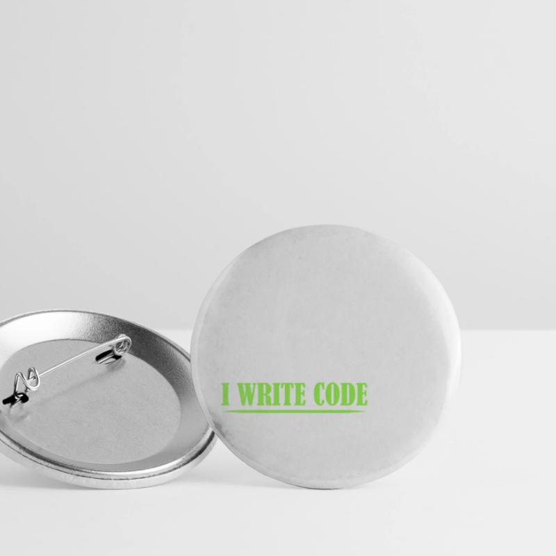 Je suis un programmar ........ J’écris du code logiciel de codage Lot de 5 grands badges (56 mm)