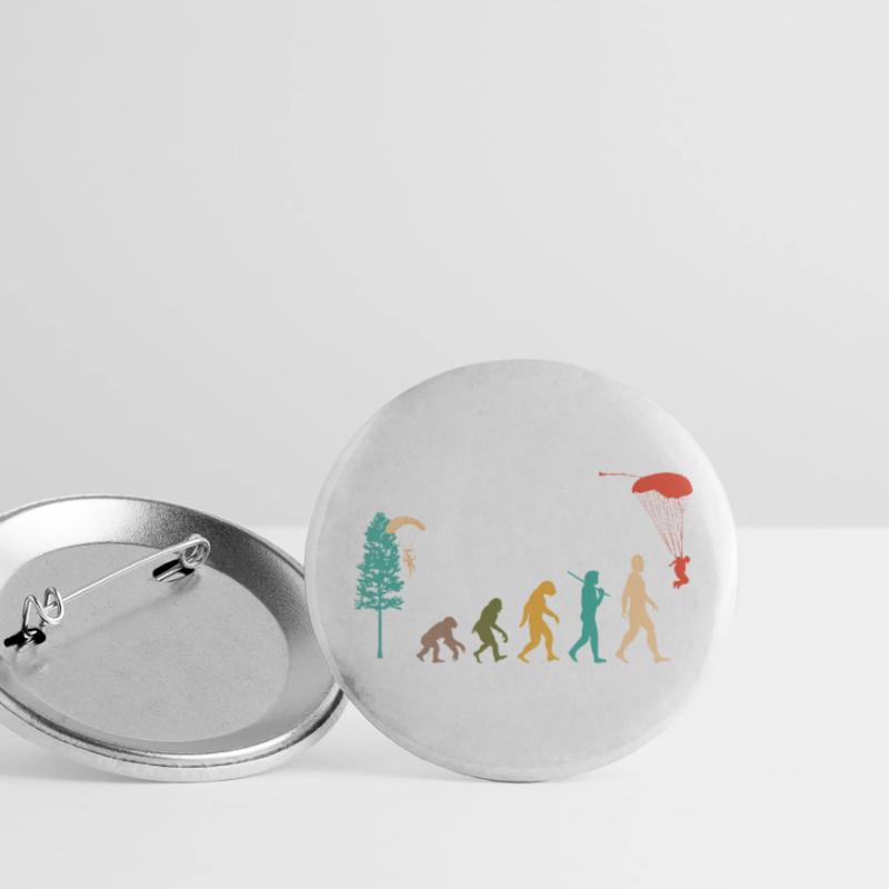 Skydive Evolution: Skydiver Design Lot de 5 grands badges (56 mm)
