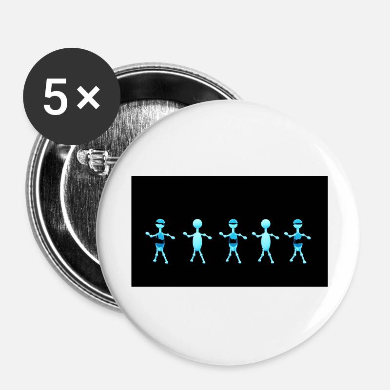 Figures - Buttons large 2.2''/56 mm (5-pack) - white