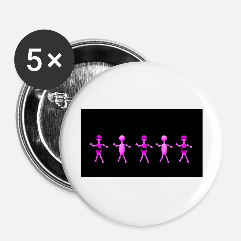 Figures - Buttons large 2.2''/56 mm (5-pack) - white