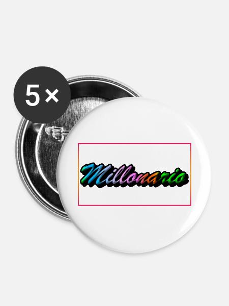201433 - Buttons large 2.2''/56 mm (5-pack) - white