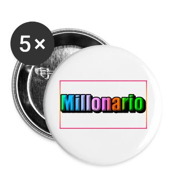 201443 - Buttons large 2.2''/56 mm (5-pack) - white - Front