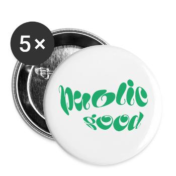 Intérêt général - Lot de 5 grands badges (56 mm) - blanc - Devant