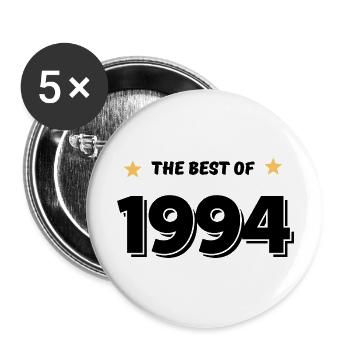 Das Beste aus 1994 - Buttons groß 56 mm (5er Pack) - Weiß - Vorne