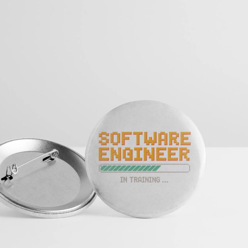 Software Developer in Training Debugging Humor Buttons large 2.2''/56 mm (5-pack)