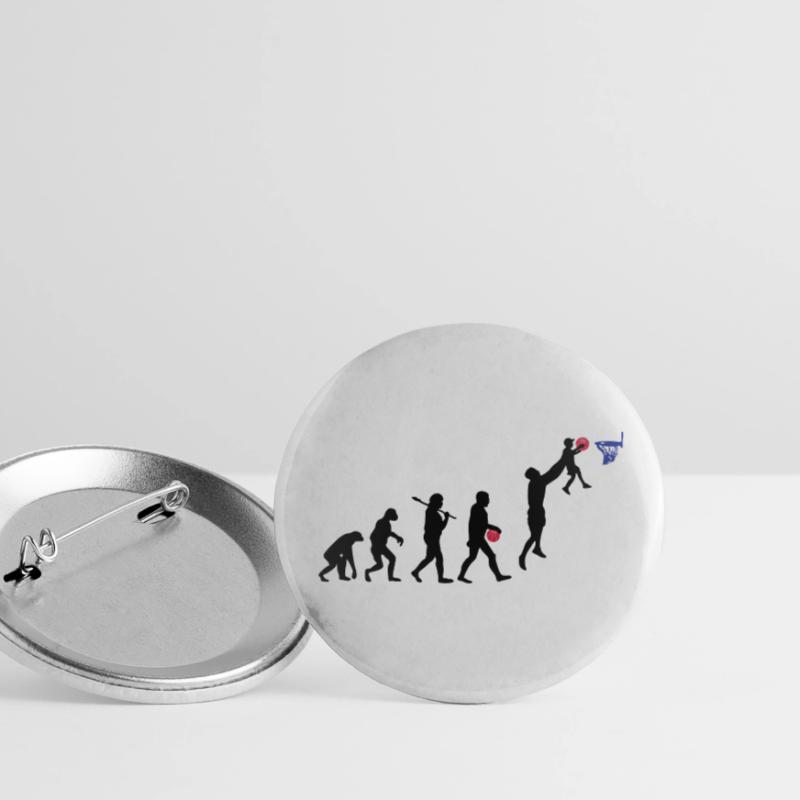 Evolution Basket daddy Lot de 5 grands badges (56 mm)