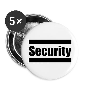 Security - Buttons large 2.2''/56 mm (5-pack) - white - Front