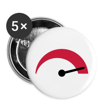 tacho__f2 - Buttons large 2.2''/56 mm (5-pack) - white - Front