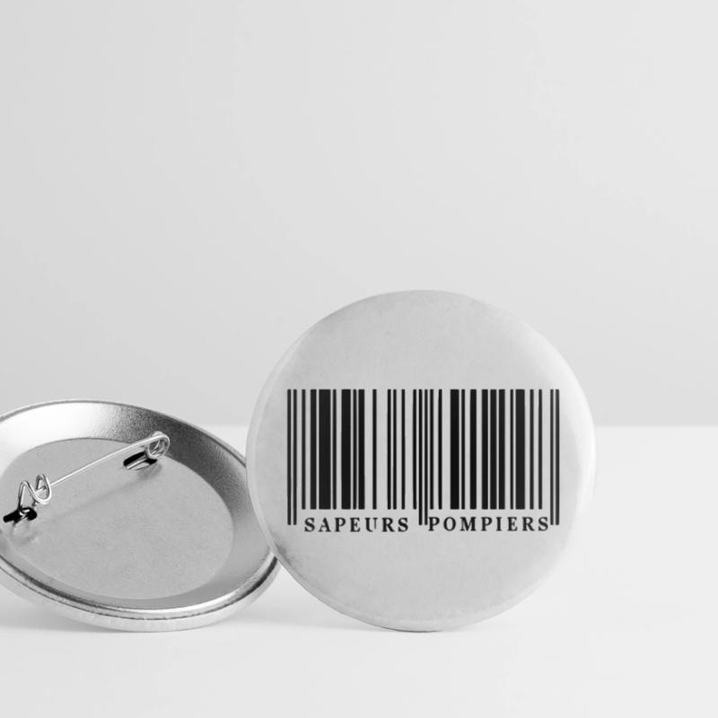 Barcode SP1 Buttons groß 56 mm (5er Pack)