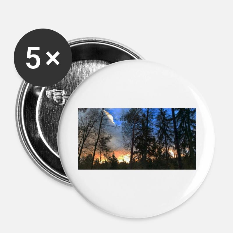 Art Weather - Buttons large 2.2''/56 mm (5-pack) - white