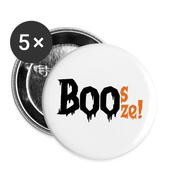 Gosages - Halloween Special - Buttons large 2.2''/56 mm (5-pack) - white - Front