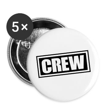 crew - Buttons large 2.2''/56 mm (5-pack) - white - Front