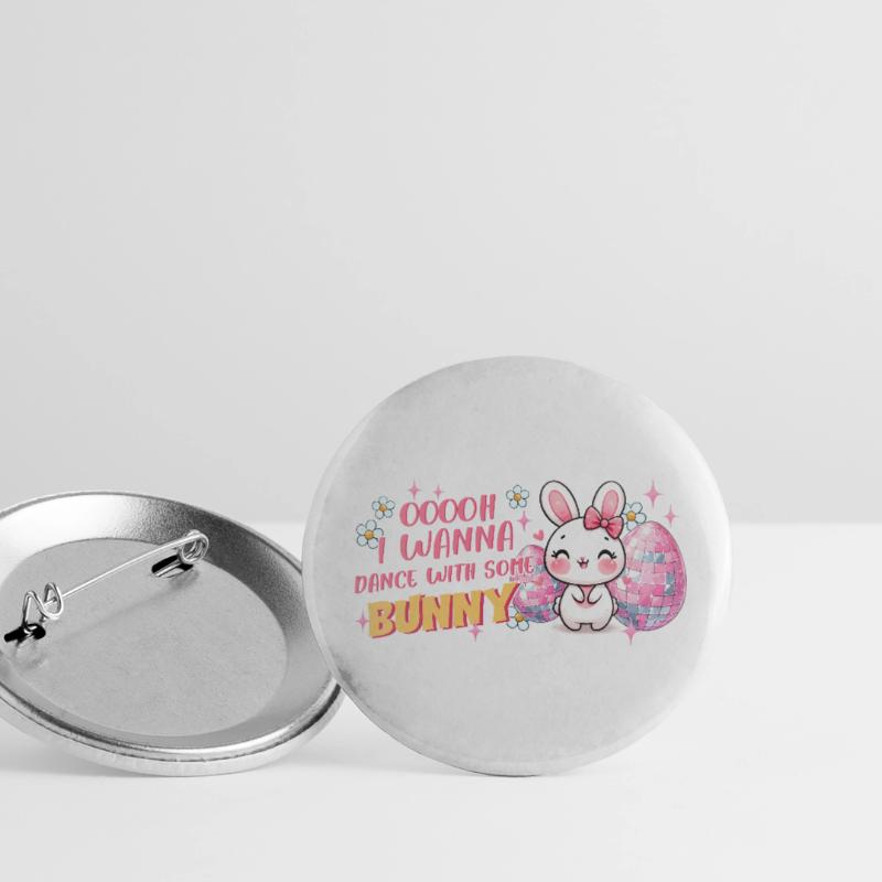 Easter Easter Bunny Easter Eve Easter Sunday Easter Egg Spring Buttons large 2.2''/56 mm (5-pack)