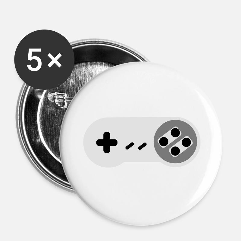 Super NES Controller - Buttons large 2.2''/56 mm (5-pack) - white