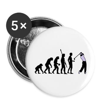 evolution_golf_b_2c - Buttons large 2.2''/56 mm (5-pack) - white - Front