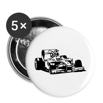 cb46_formula1 uk - Buttons large 2.2''/56 mm (5-pack) - white - Front