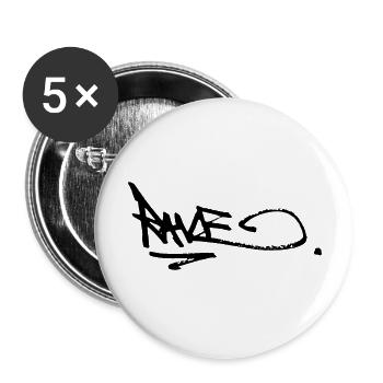 rzhw_tag2 - Buttons groß 56 mm (5er Pack) - Weiß - Vorne