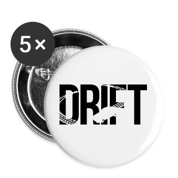 drift - Buttons large 2.2''/56 mm (5-pack) - white - Front