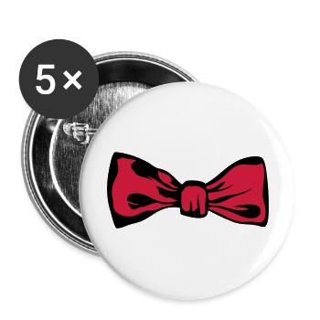 bowtie 2711 - Buttons large 2.2''/56 mm (5-pack) - white - Front