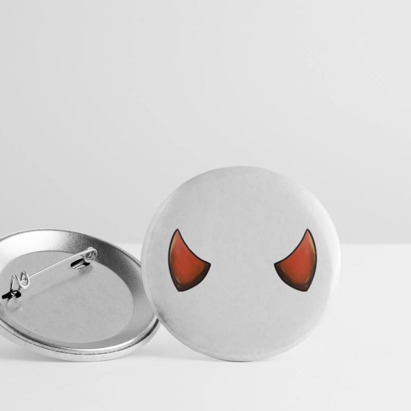 Devil's Horn Devil's Devil's Woman Devil's Guy Buttons large 2.2''/56 mm (5-pack)