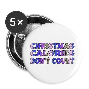 present idea beach holiday bodybuilding beards - Buttons large 2.2''/56 mm (5-pack) - white - Front