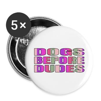 4th of july beagle dad dog love gift beagle lovers - Buttons groß 56 mm (5er Pack) - Weiß - Vorne