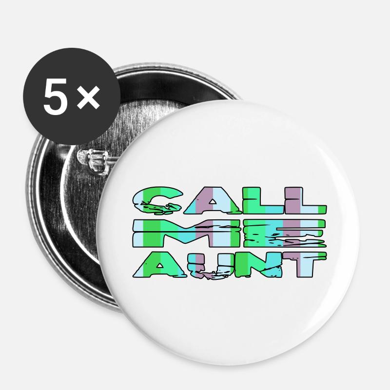 Adoption Home Amusing Statement Gift Fun Awesome - Buttons large 2.2''/56 mm (5-pack) - white
