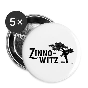 Zinnowitz, pearl of the Baltic Sea - Buttons large 2.2''/56 mm (5-pack) - white - Front