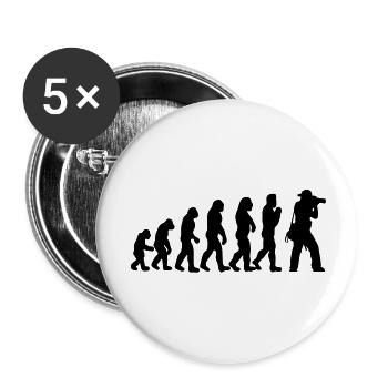 fotograf - Buttons groß 56 mm (5er Pack) - Weiß - Vorne