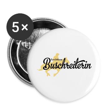 ride - Buttons large 2.2''/56 mm (5-pack) - white - Front