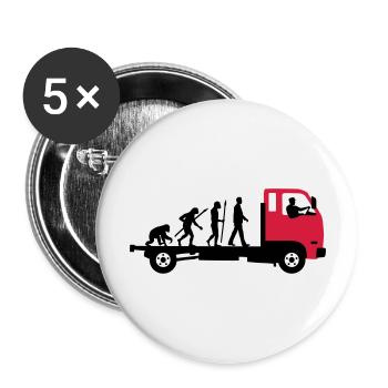 evolution_of_man_trucker_112013_a_2c - Buttons large 2.2''/56 mm (5-pack) - white - Front