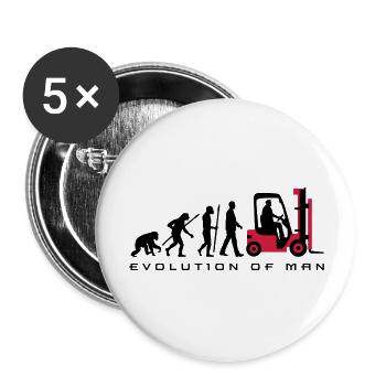 evolution_gabelstapler_122013_a_2c - Buttons groß 56 mm (5er Pack) - Weiß - Vorne