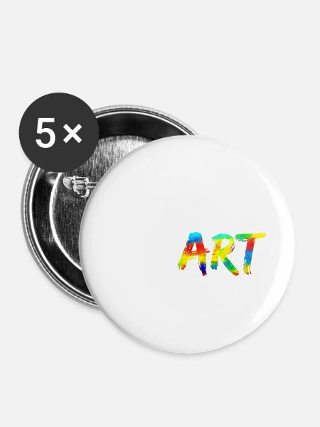 Really SmART 02 - Buttons groß 56 mm (5er Pack) - Weiß