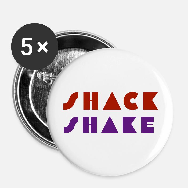 CHEERS - Buttons large 2.2''/56 mm (5-pack) - white