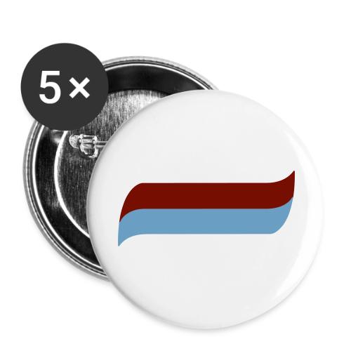 bordo mavi - Buttons large 2.2''/56 mm (5-pack)