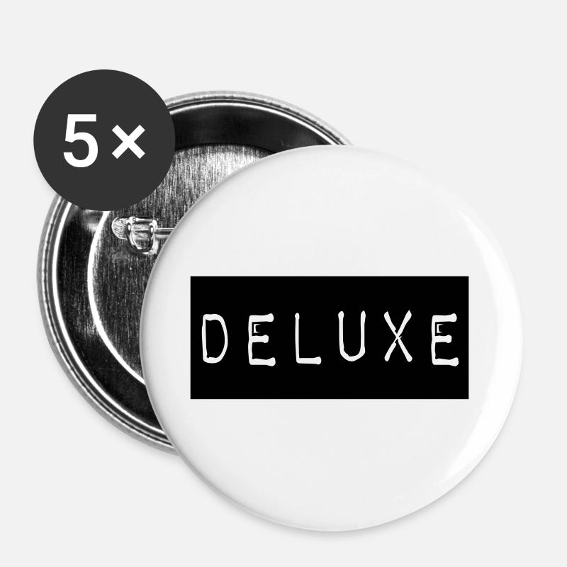 deluxe_2 - Buttons large 2.2''/56 mm (5-pack) - white