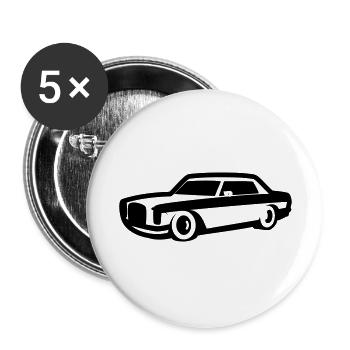/8 01 - Buttons groß 56 mm (5er Pack) - Weiß - Vorne