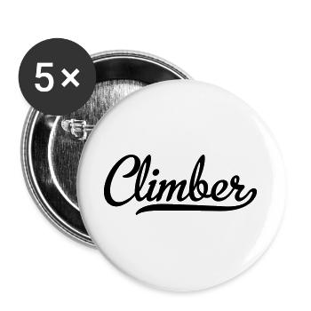 6061912 127796595 climber - Buttons groß 56 mm (5er Pack) - Weiß - Vorne
